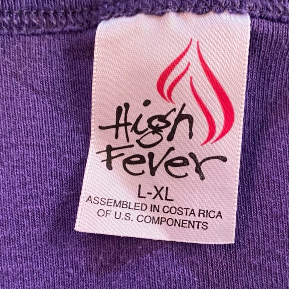 "4/$12" Purple crop top - Picture 2 of 5